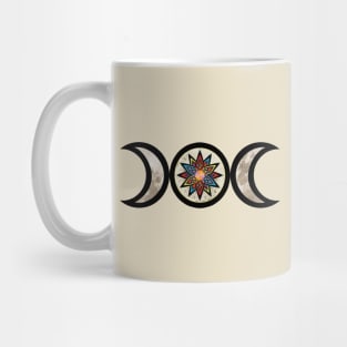 Triple Moon Symbol Mug